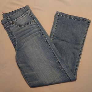 SPANX Women's Straight Leg Jeans - Light Blue